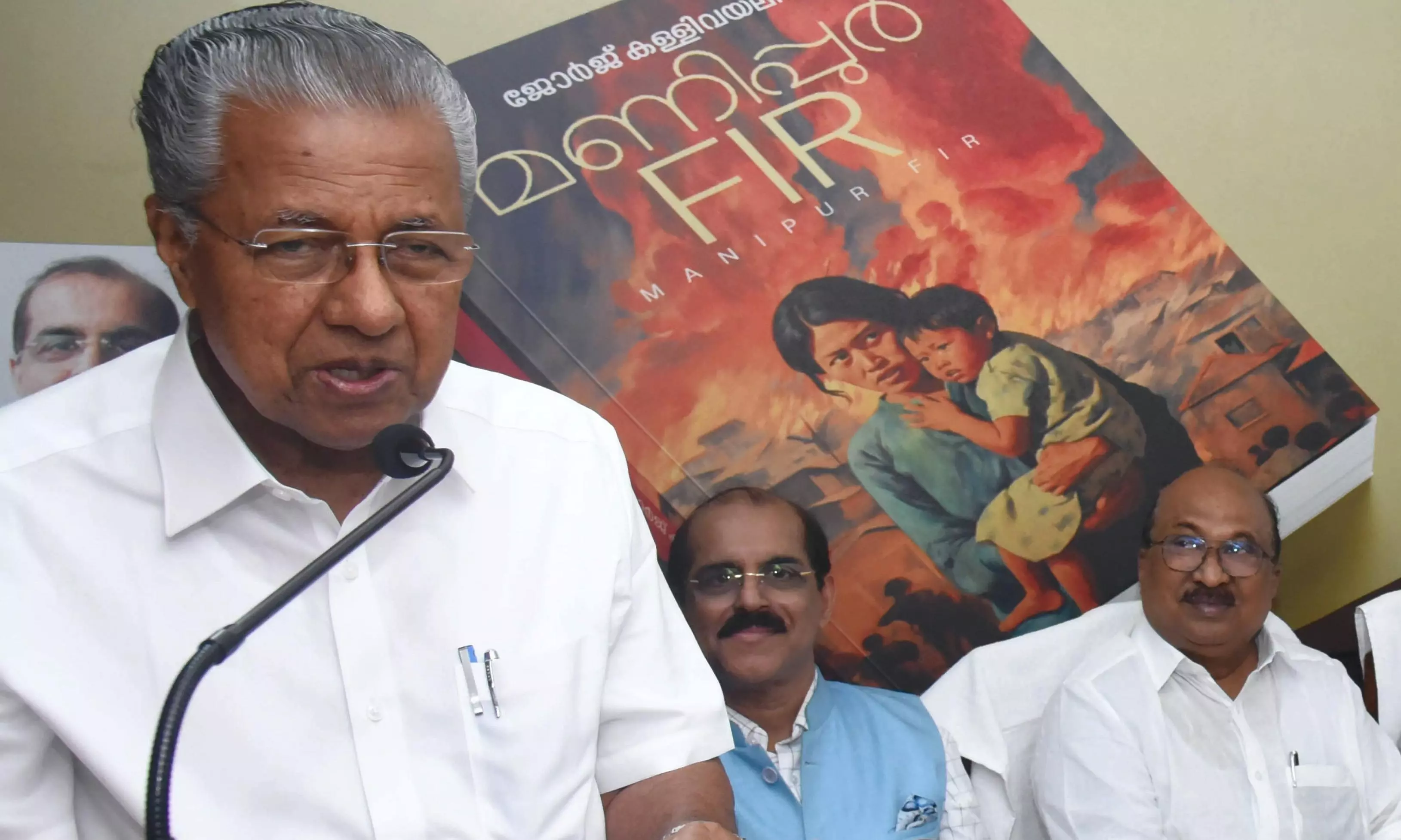 ‘It is very natural’: CM Vijayan defends security staffs action against KSU activists