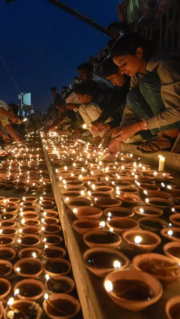 At a glance: How India is celebrating Deepawali