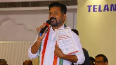 Telangana polls | Congress to give farmers 24-hr free power: Revanth Reddy