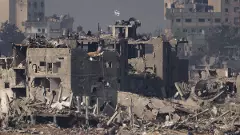 Gaza, destroyed building