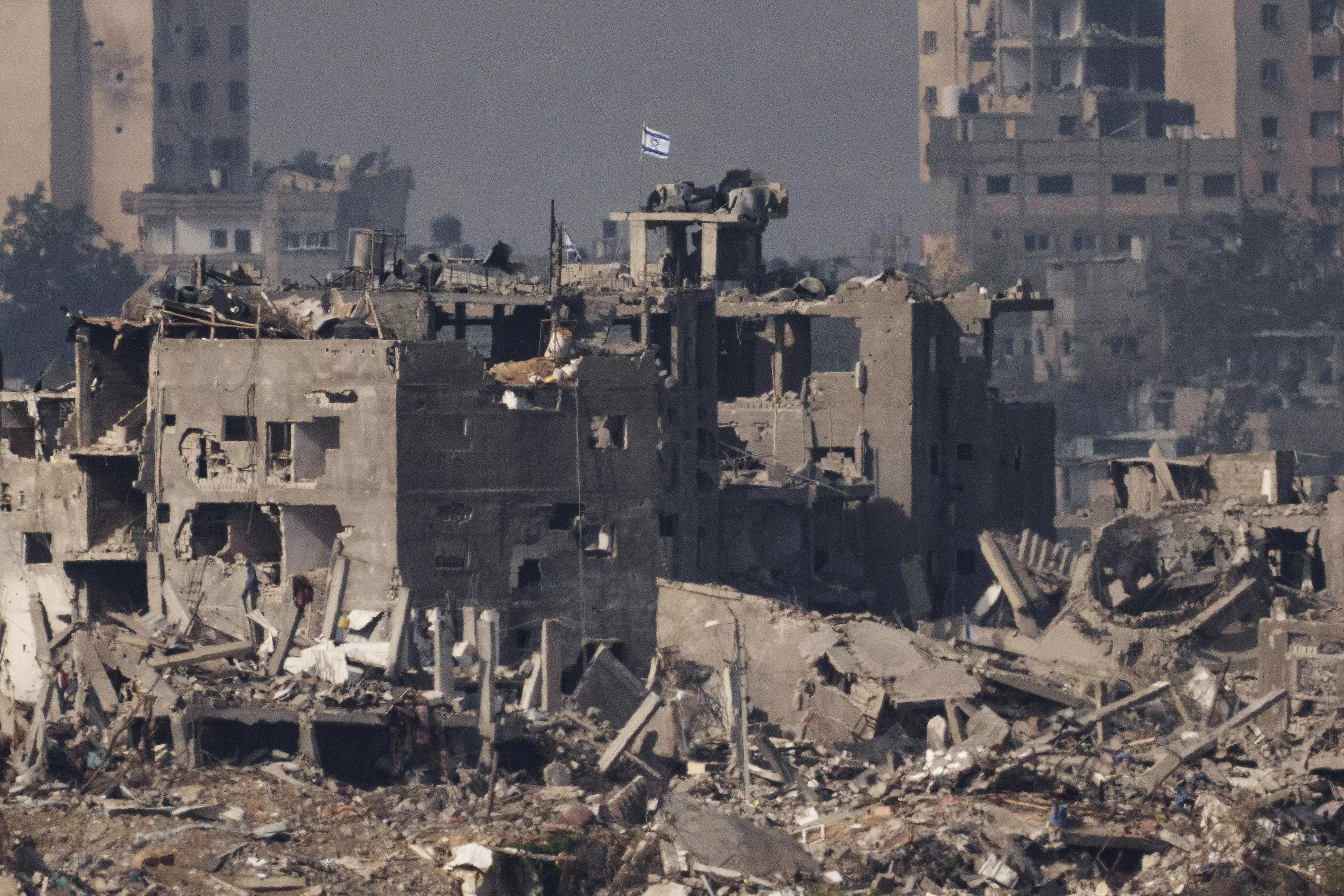 Gaza, destroyed building