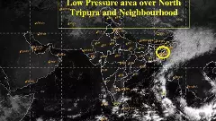 Cyclone Midhili weakens to depression; Tripura, Mizoram get no fresh rain