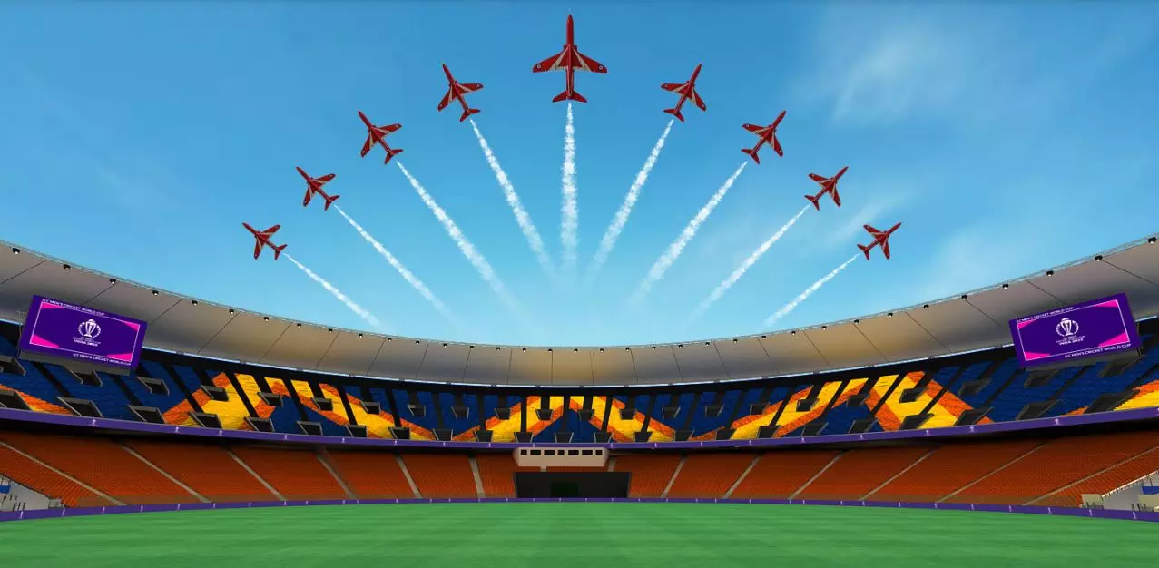 Surya Kiran Aerobatic Team, World Cup 2023 final, Narendra Modi Stadium, Ahmedabad, India vs Australia