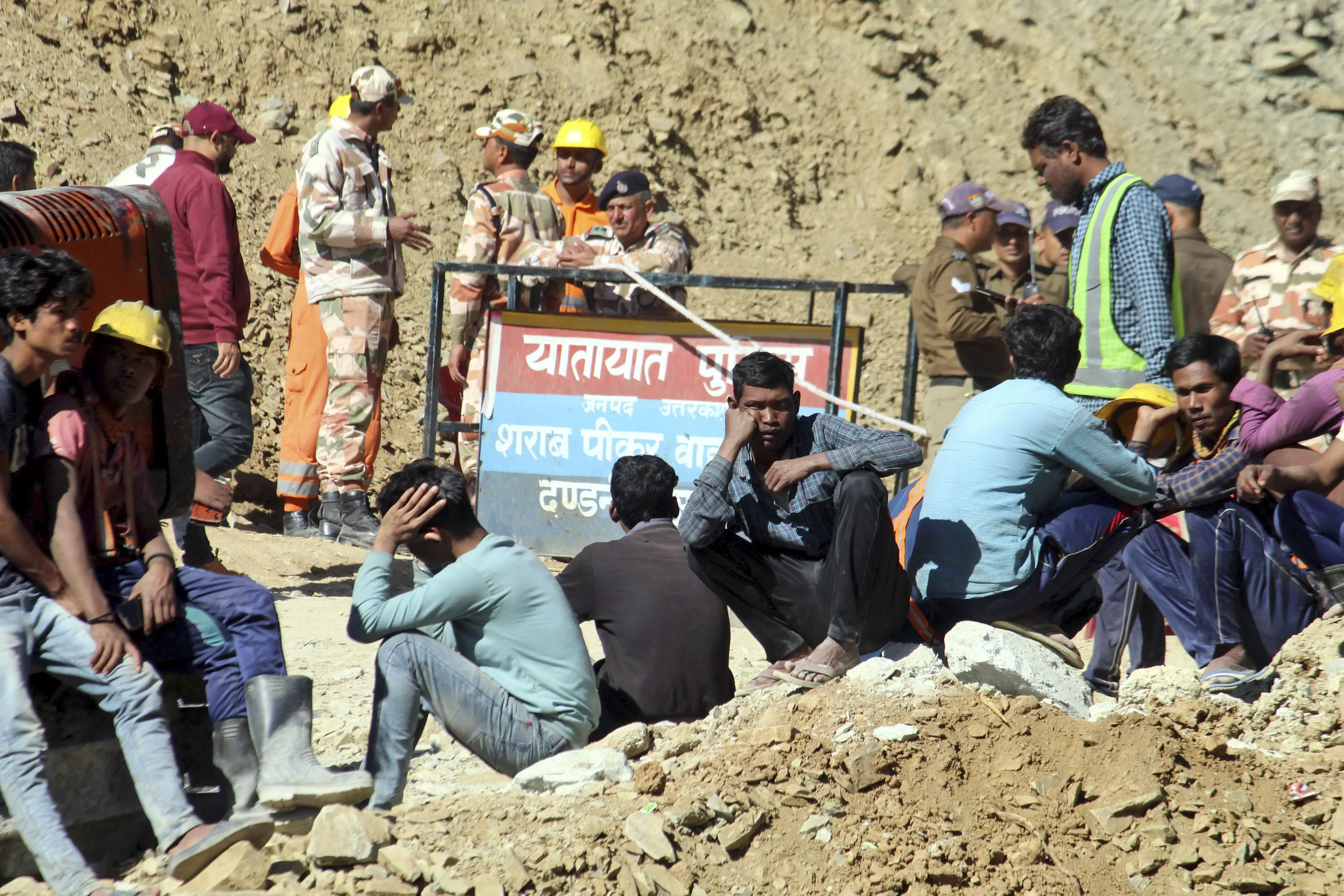 Uttarakhand tunnel collapse: Workers kin run out of patience on day 6 of ordeal