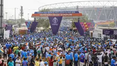 Indian cricket fans, Narendra Modi Stadium, Ahmedabad, World Cup 2023 final