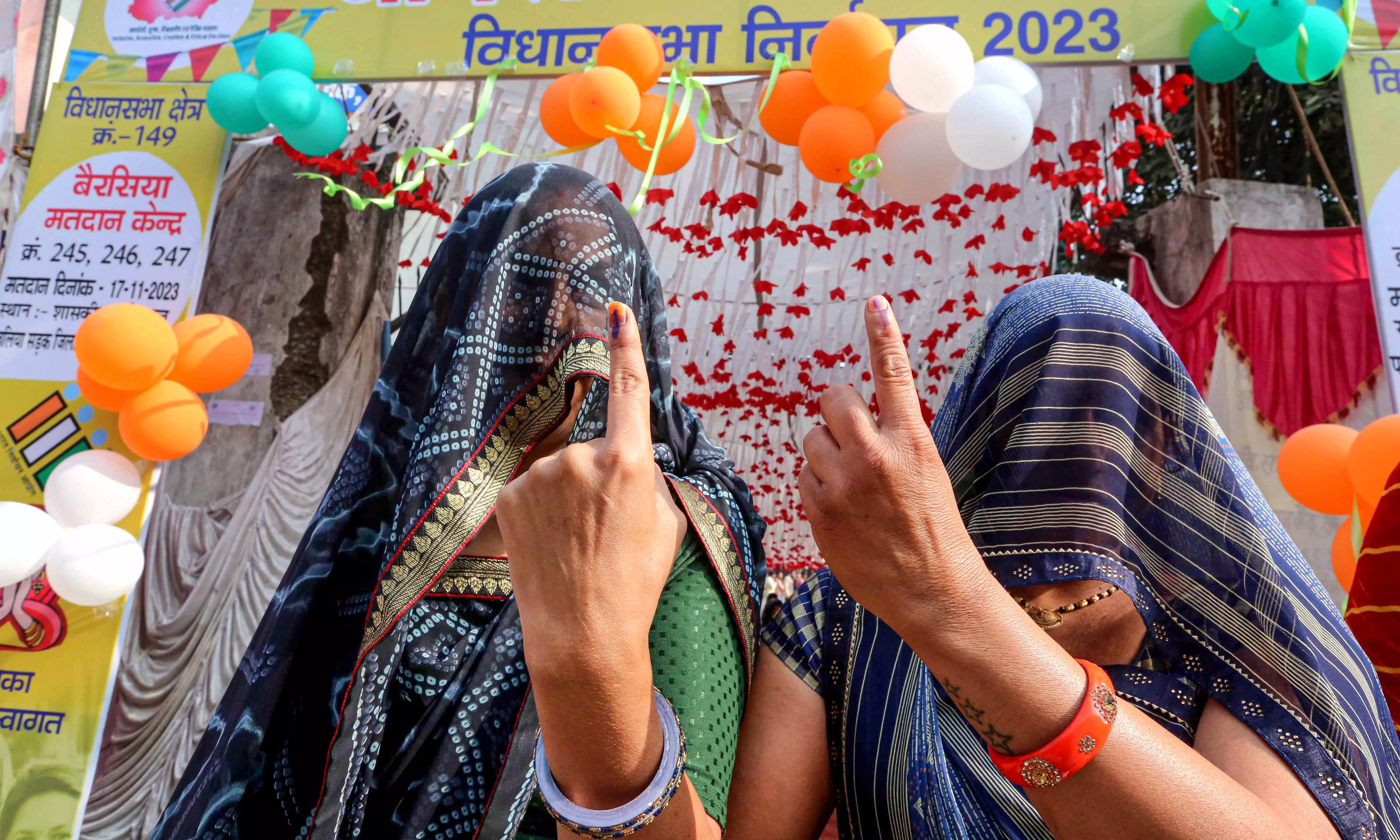 Madhya Pradesh assembly polls see 77.15% voter turnout, up by 1.52% from 2018