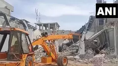 Telangana: 2 dead, 7 hurt as under-construction stadium wall collapses