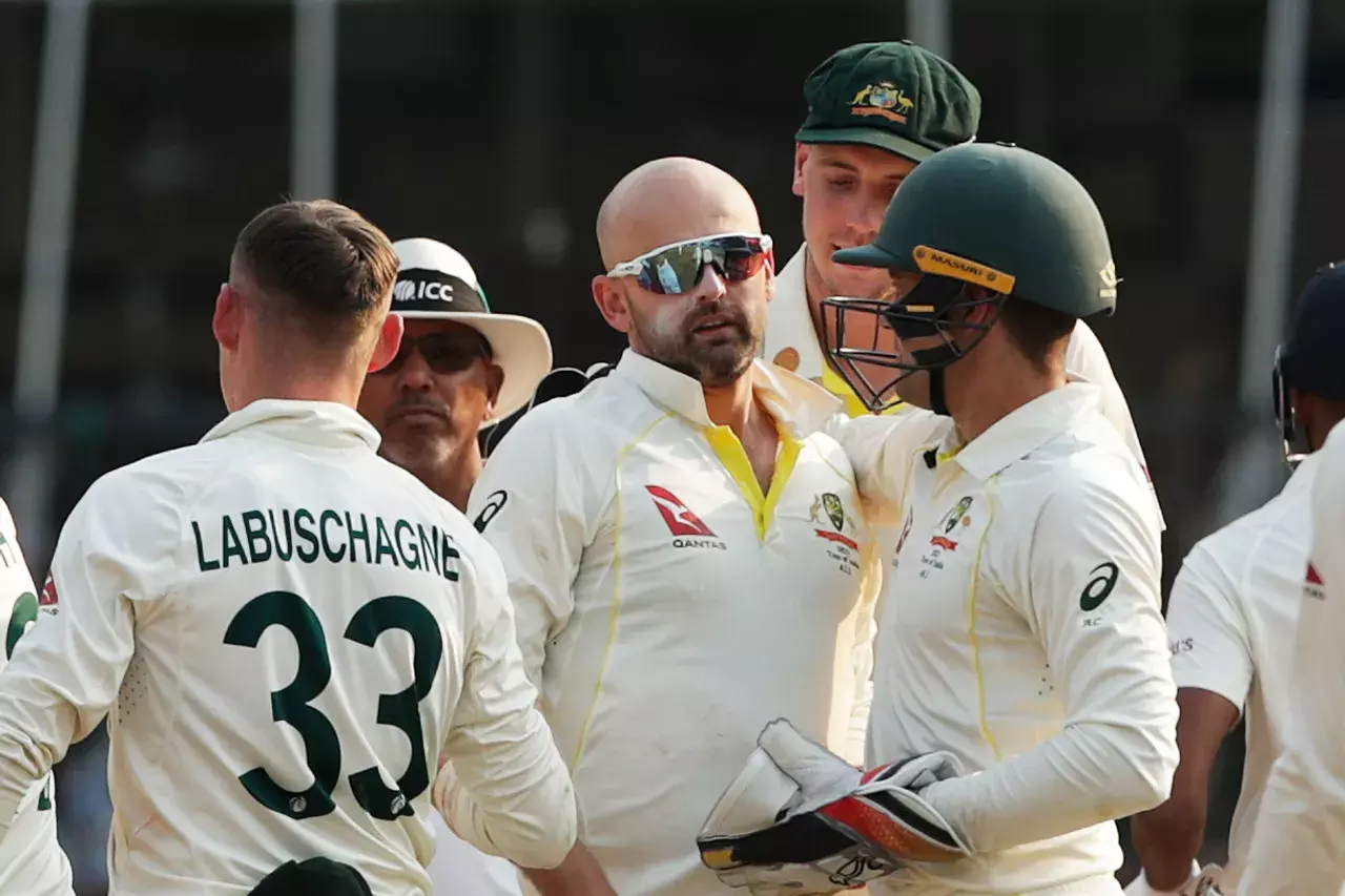 Nathan Lyon India vs Australia 3rd Test Indore