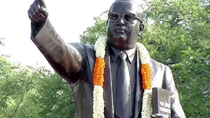 Congress did not allow Ambedkars last rites to be performed in Delhi: UP CM Adityanath