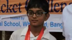 Rahul Dravids son Samit Dravid