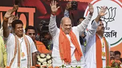 Amit Shah rally in Kolkata starts with a bang, ends with a whimper
