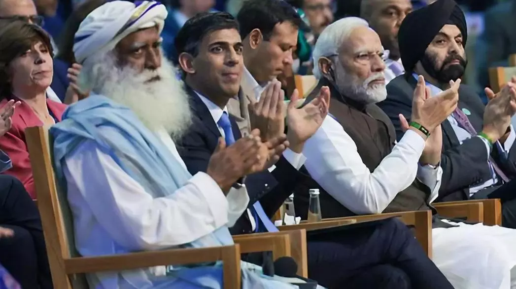 Sadhguru on Day 1 At COP28: Soil is the ultimate unifier