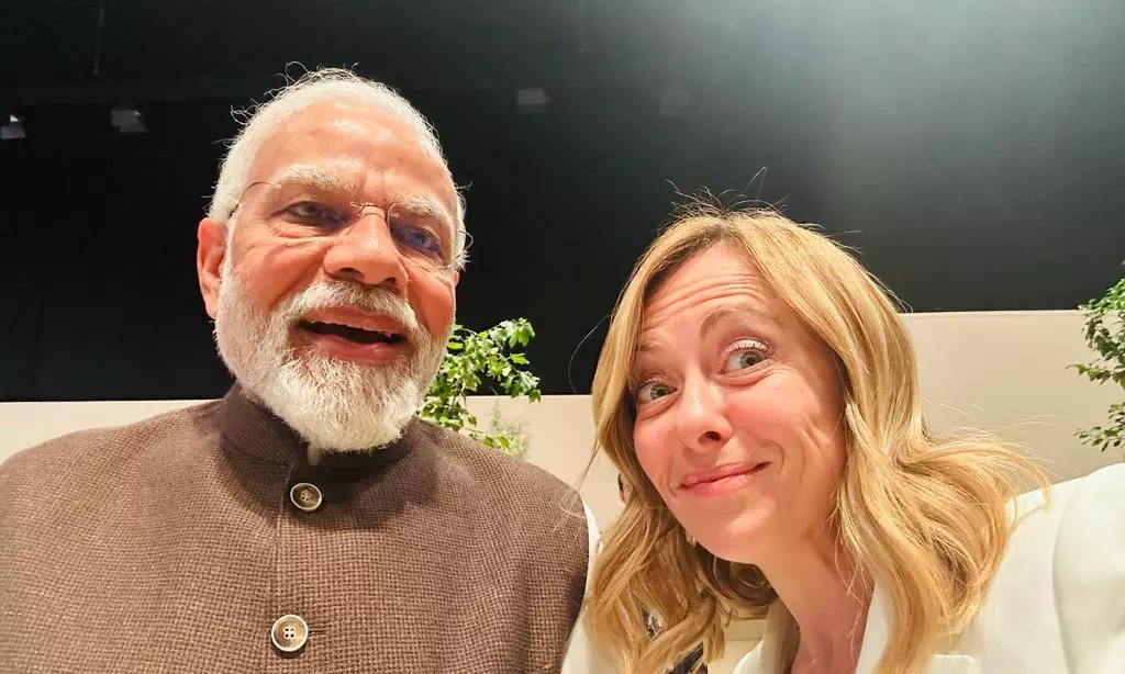 Meeting friends always a delight: Modi replies to Georgia Meloni’s ‘Melodi’ post