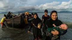 Over 300 Rohingyas fleeing Myanmar reach Indonesia after weeks at sea