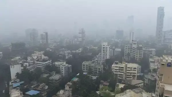 Air pollution in Mumbai.