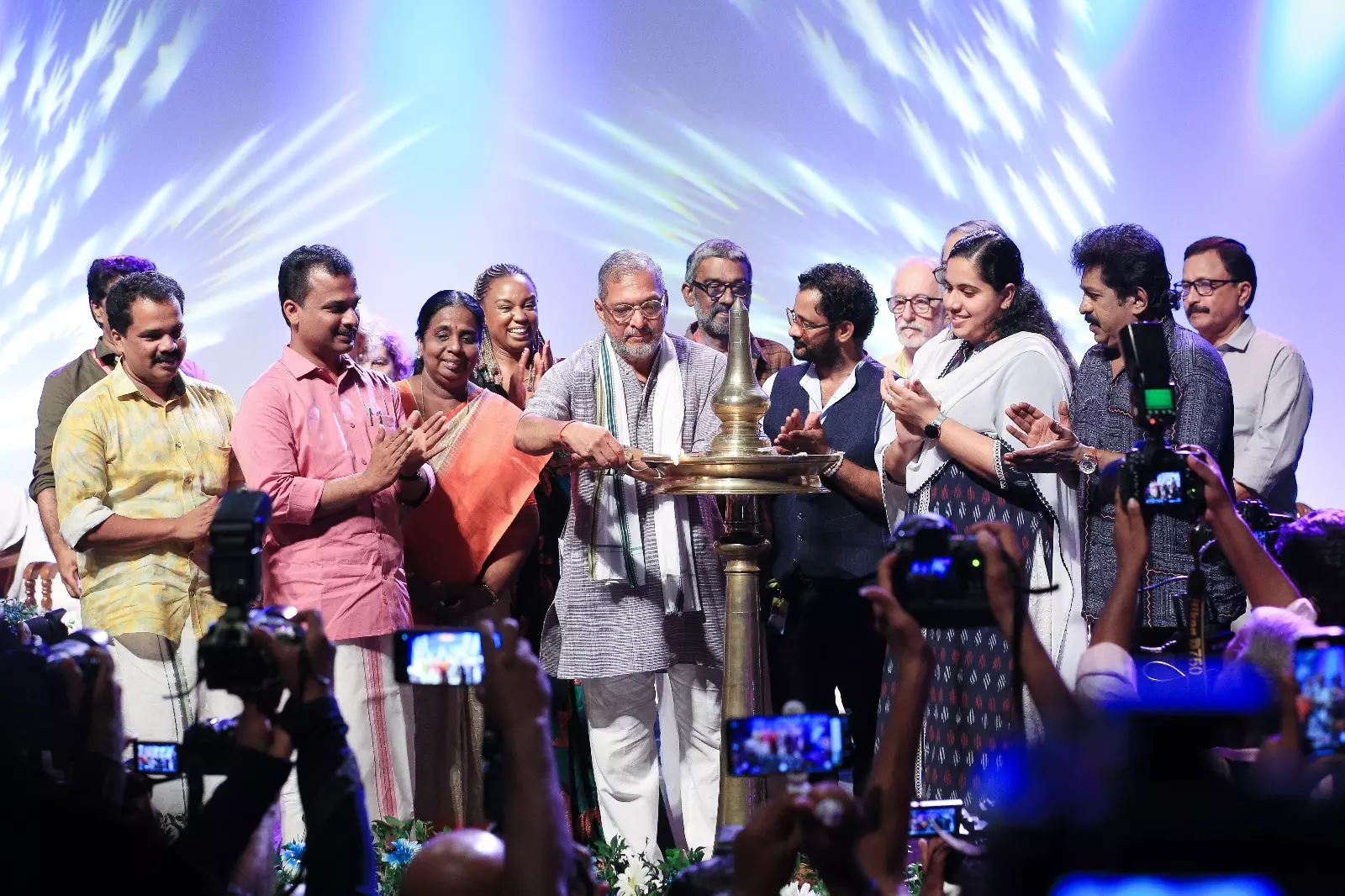 IFFK 2023, Nana Patekar and others lit the ceremonial lamp