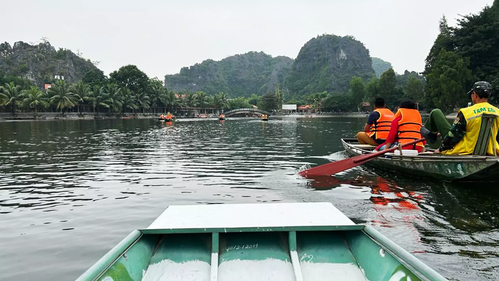 The cruise to Halong Bay, a two-hour journey from capital Ha Noi, offers an ethereal feeling. 