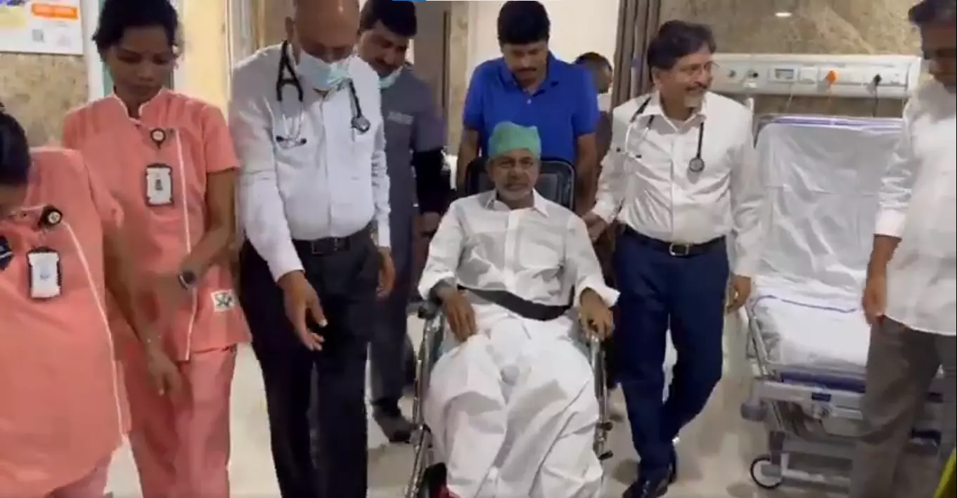 K Chandrasekhar Rao discharged from hospital