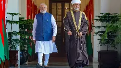 PM Modi engages in productive discussions with Omans Sultan Haitham bin Tarik