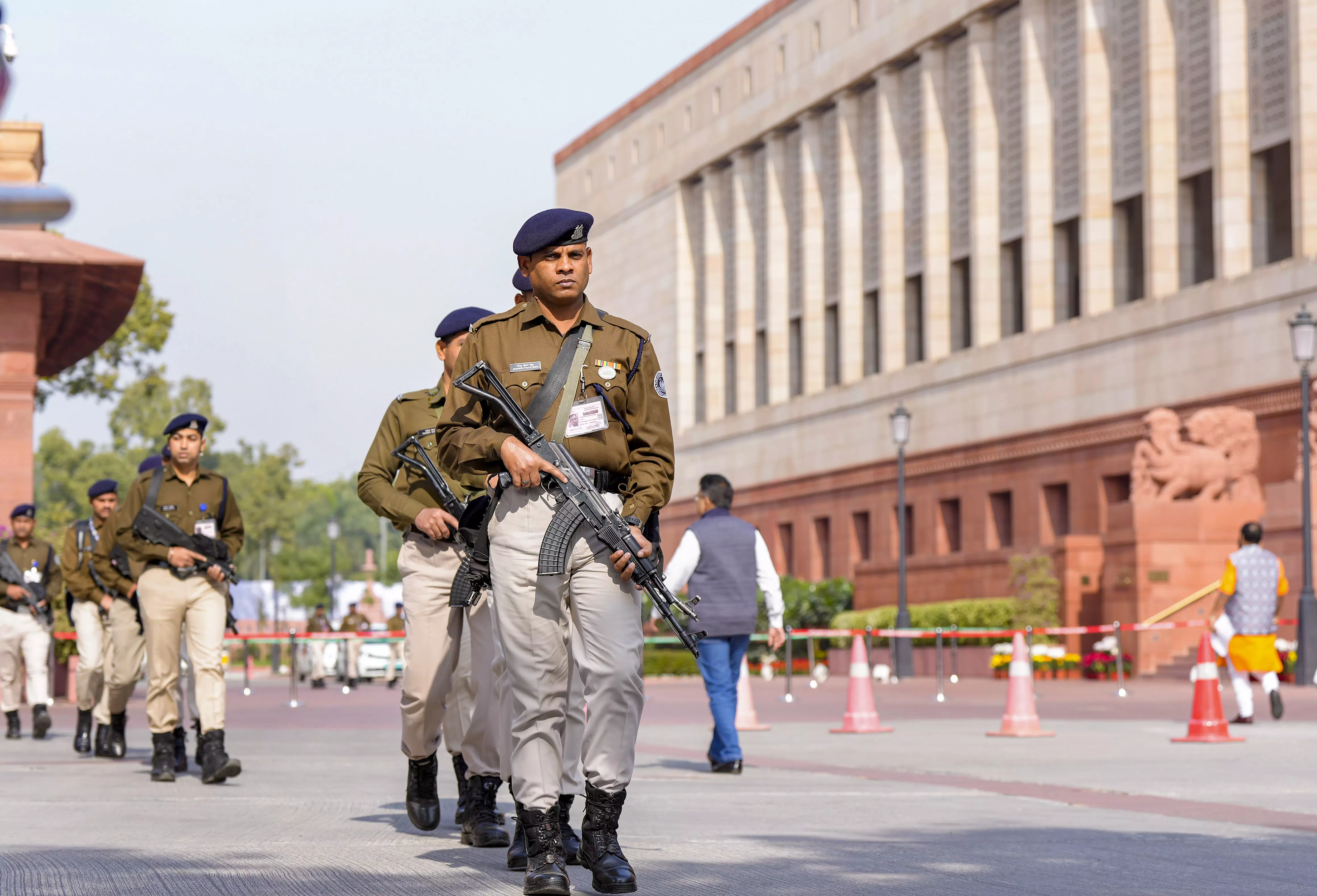 Parliament, security personnel