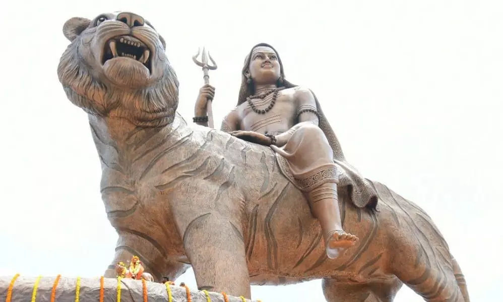 Karnataka: Along with BJP, statues planned to woo voters crumble as well