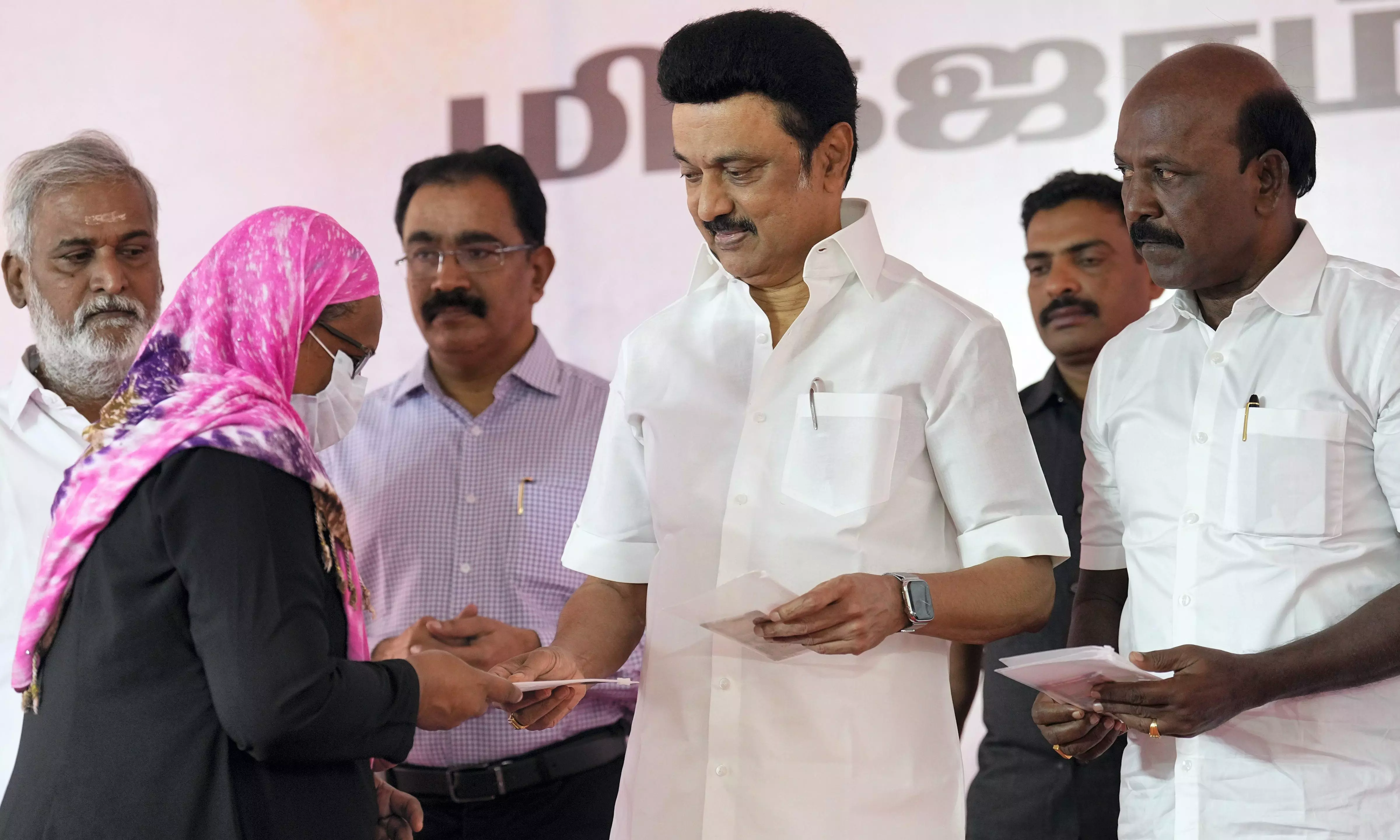 Cyclone Michaung: TN CM Stalin disburses Rs 6,000 to flood-affected families