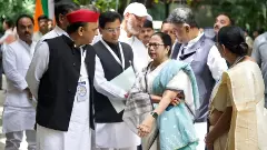 Akhilesh Yadav, Mamata Banerjee, INDIA alliance