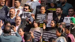 2/3rd of INDIA bloc MPs suspended; Opposition strength diminishes in LS