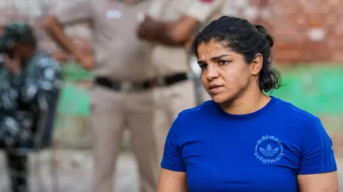 Sakshi Malik, Wrestlers Protest