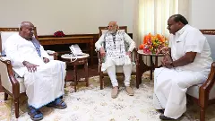 HD Deve Gowda, Narendra Modi, HD Kumaraswamy