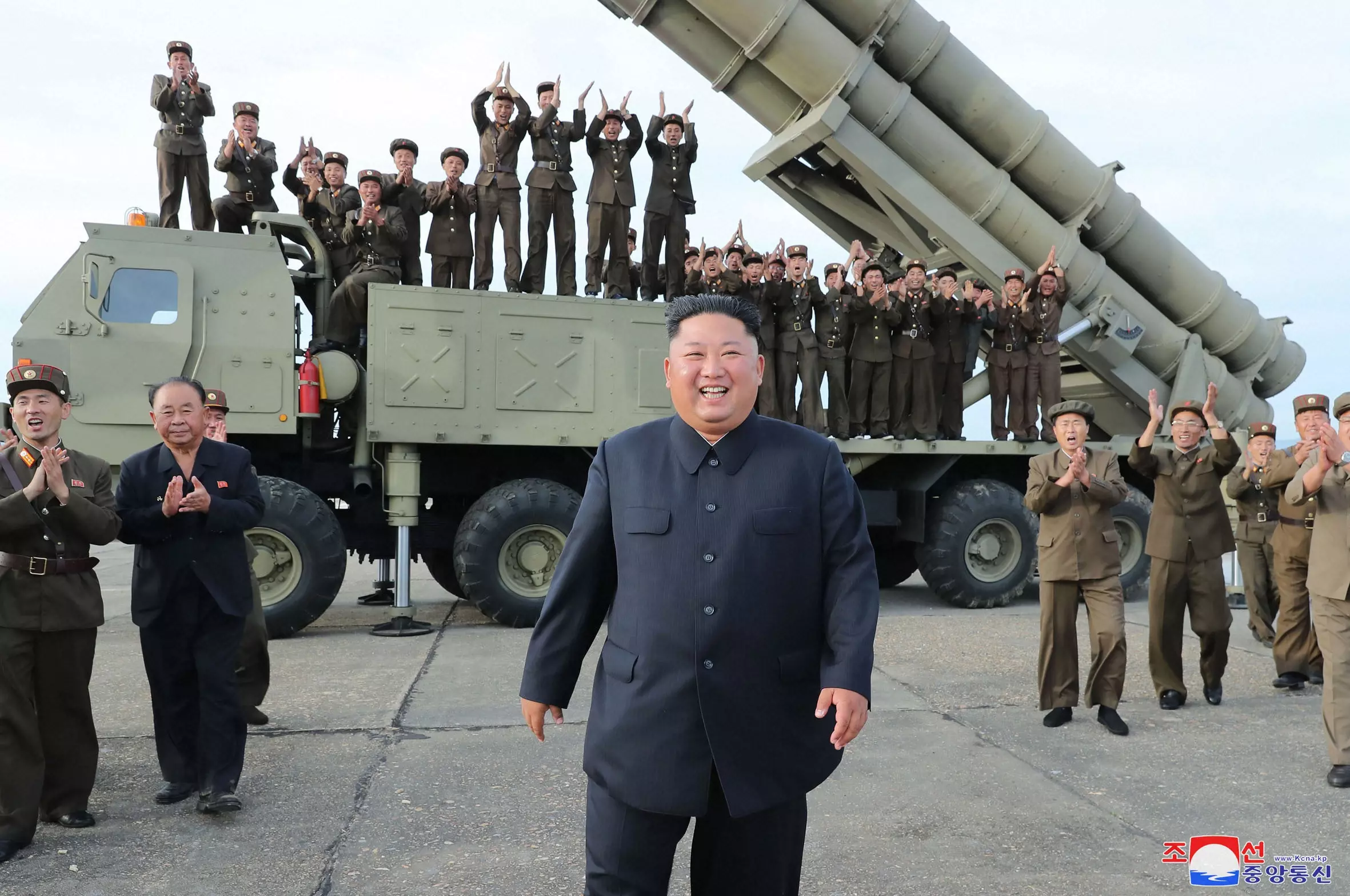 North Koreas Kim threatens use of nukes as he praises troops for long-range missile launch