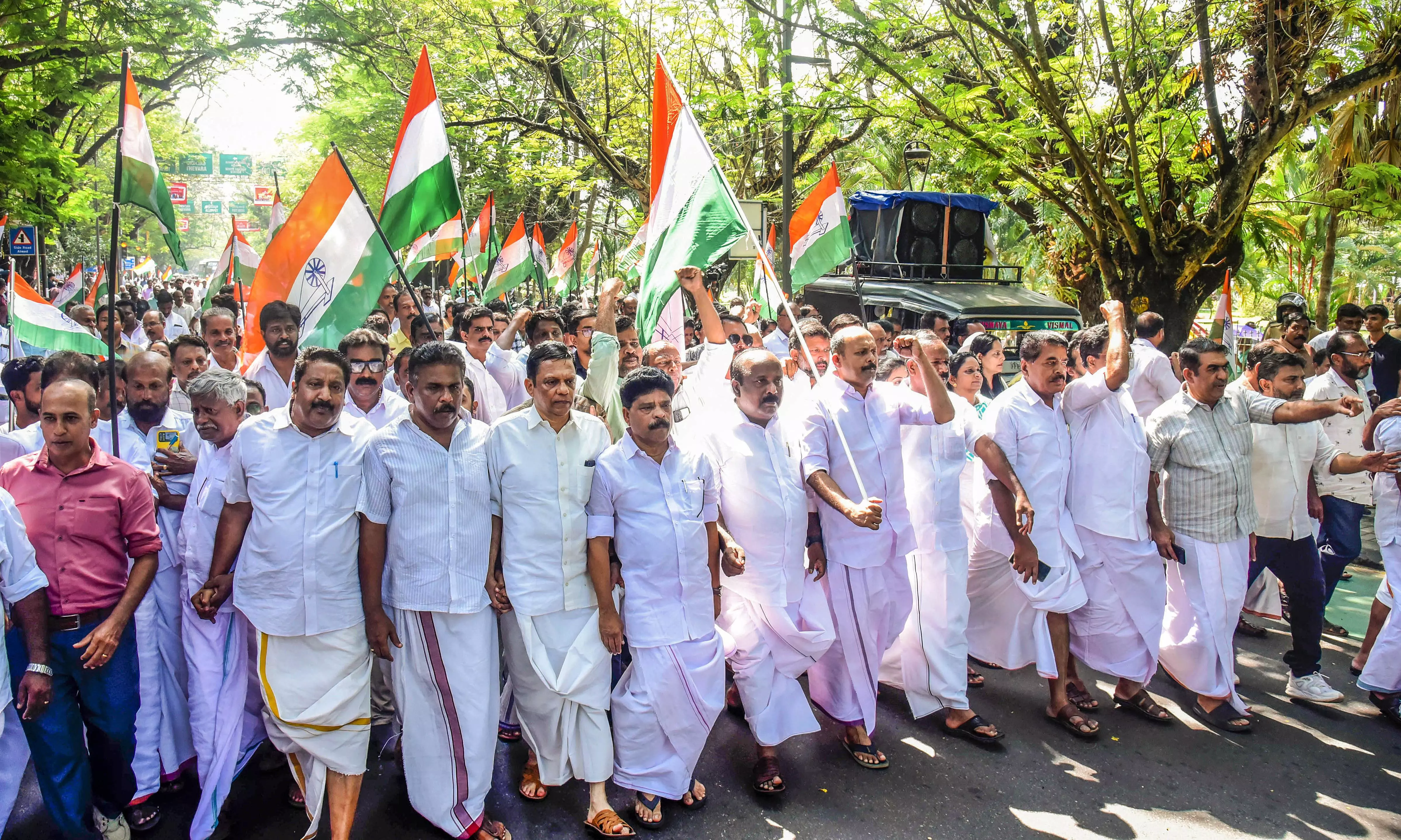 CM Vijayan accuses Governor, Congress of trying to disrupt peace in Kerala