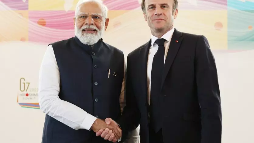 Modi Macron
