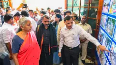 Nirmala Sitharaman assesses damages due to floods in Thoothukudi