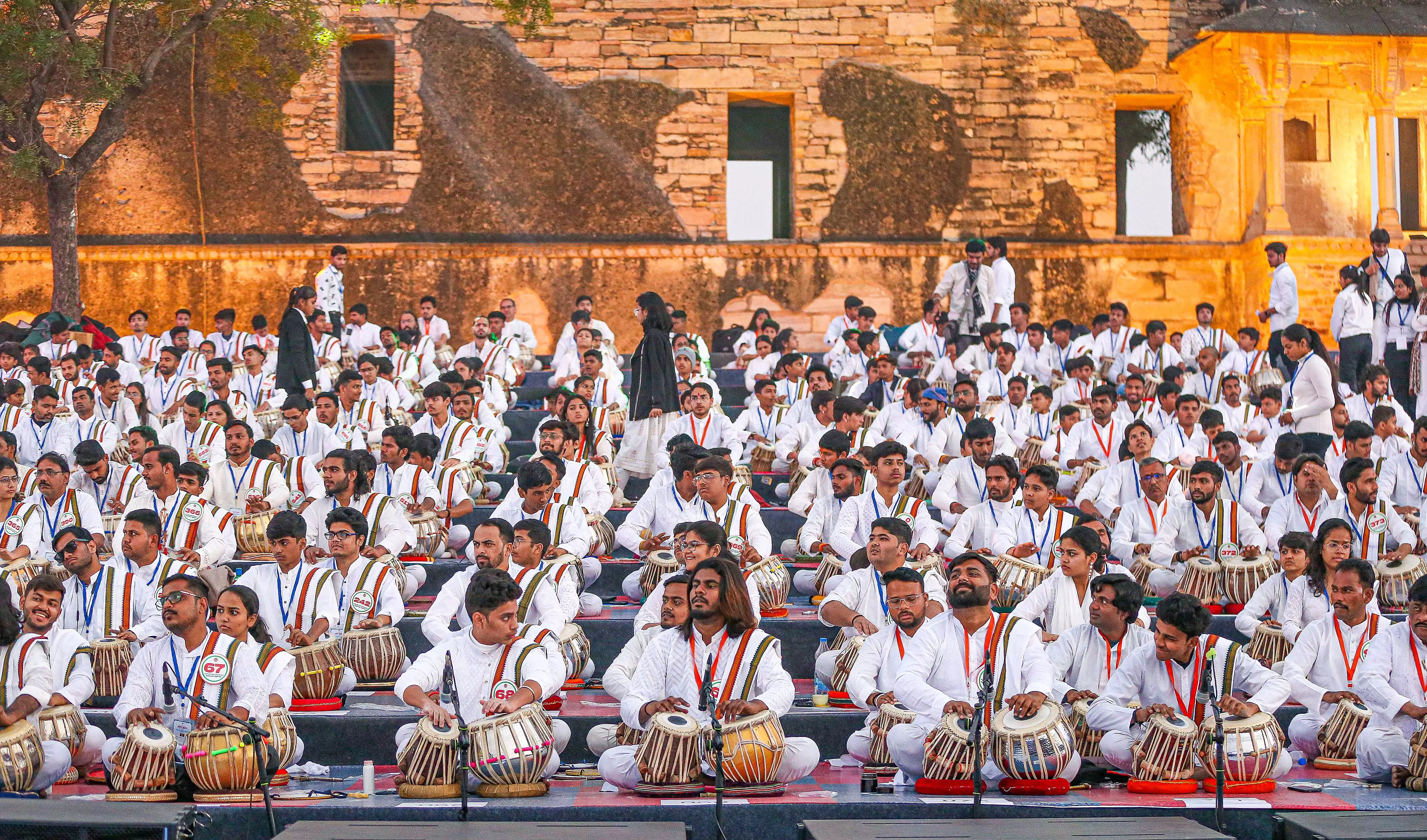 MP: ‘Largest tabla ensemble’ Guinness record set at Gwalior Tansen festival