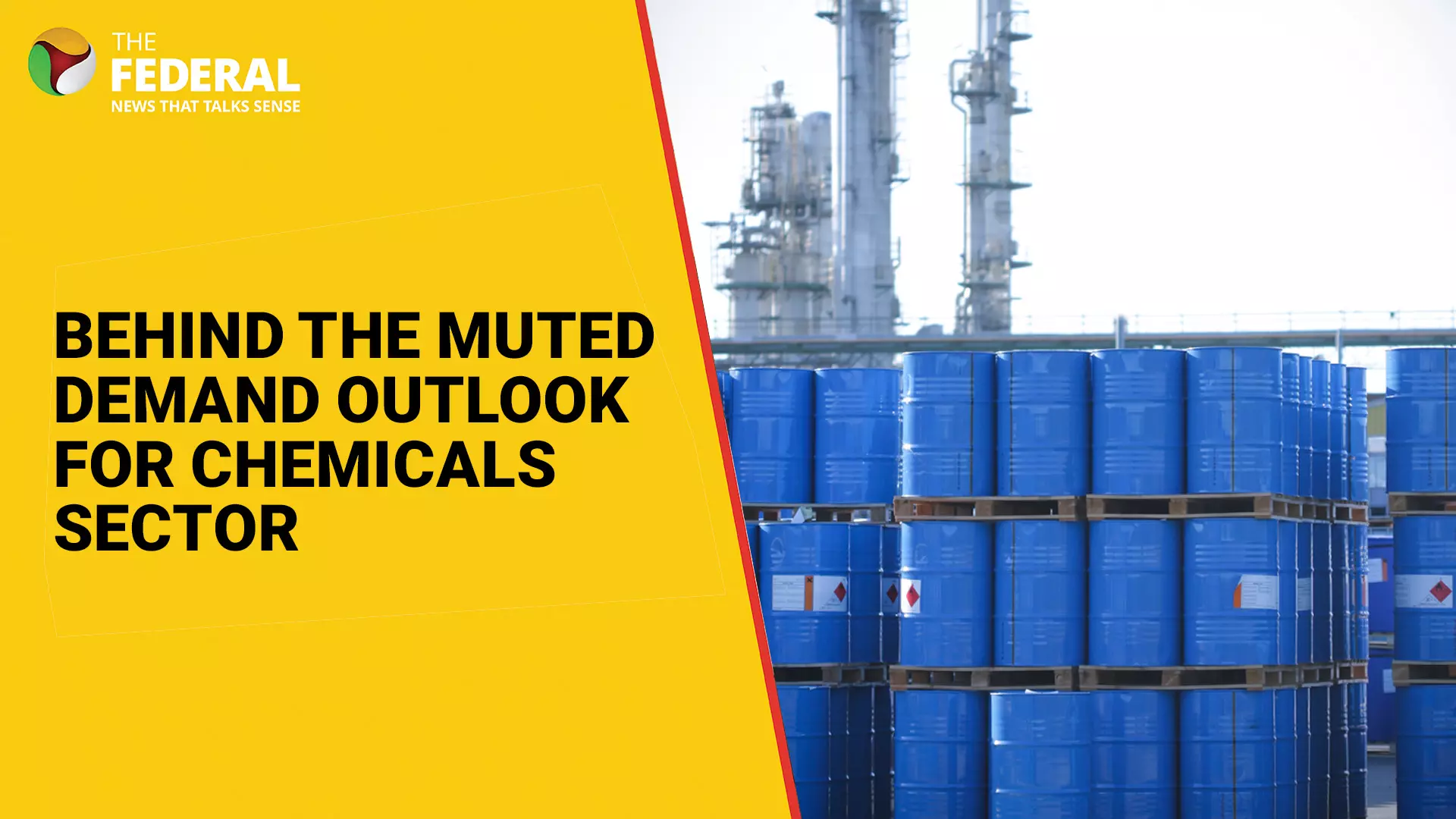 Behind the muted demand outlook for chemicals sector