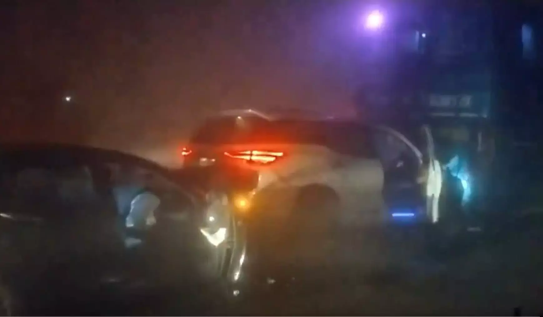 Fog leads to pile-up on Yamuna Expressway in Greater Noida, several hurt