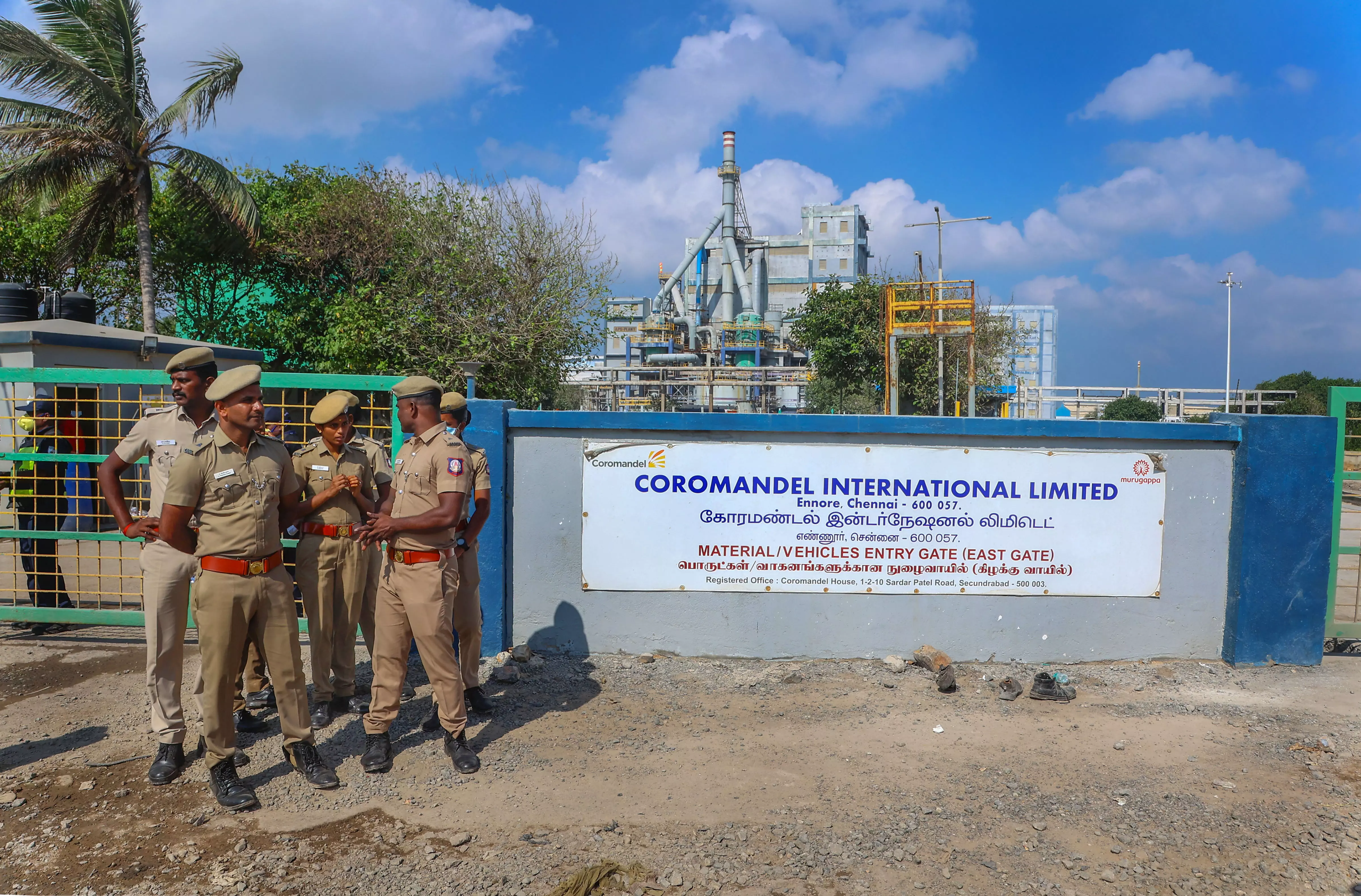 Chennai gas leak, Ammonia, Ennore