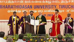 Modi, Bharathidasan University, Trichy, convocation ceremony