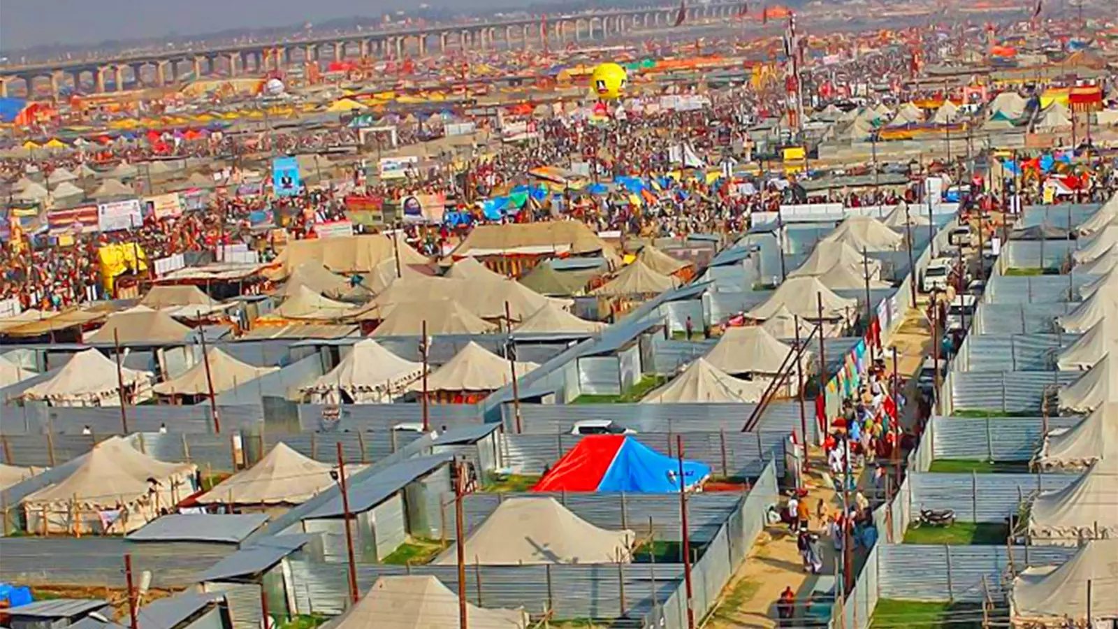 People flock to the city from across the country, some even on foot, to participate in one world’s largest pilgrimages - the Magh Mela. 