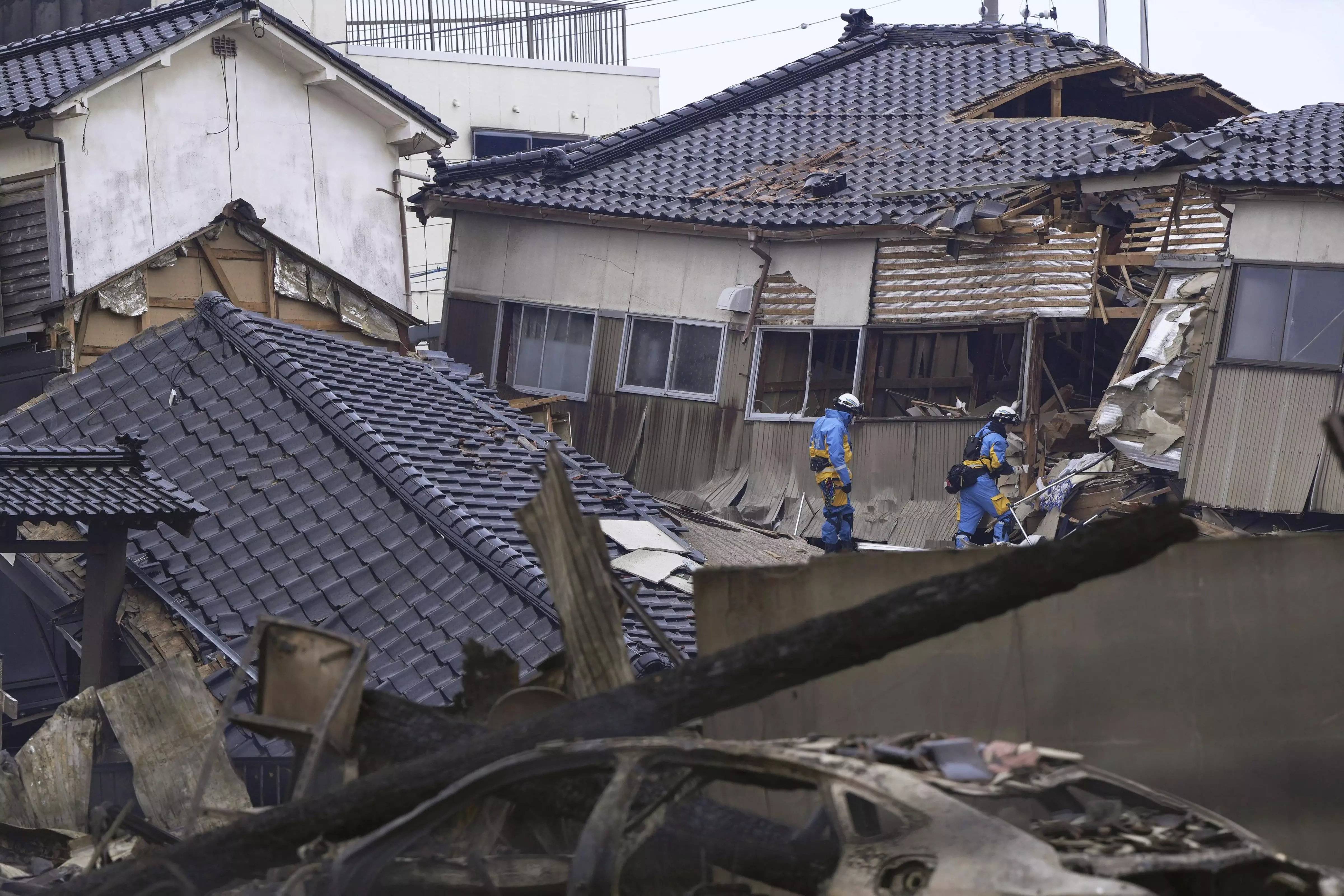 Japan earthquake; Death toll rises to 57; homes destroyed, power disrupted