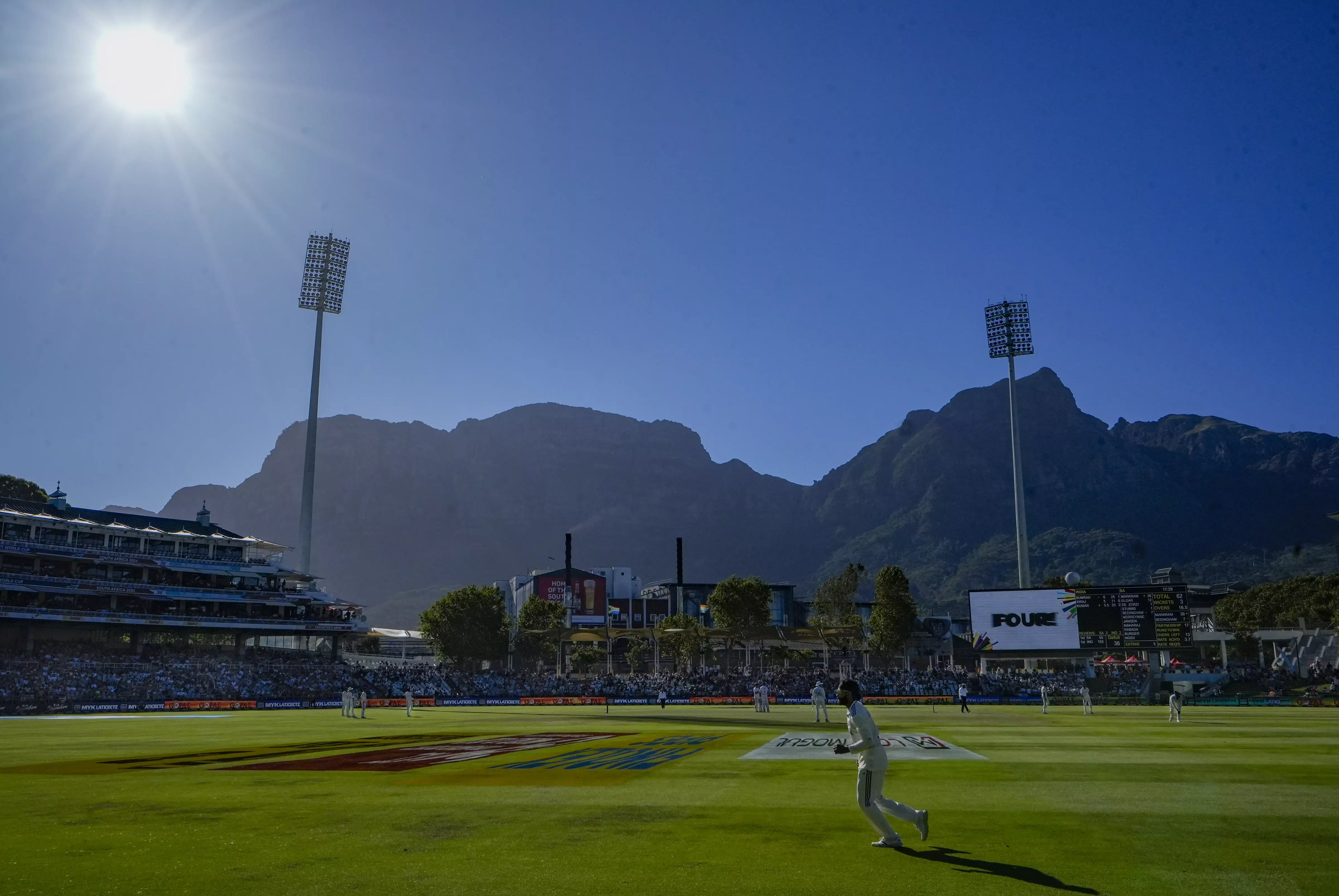Newlands Stadium in Cape Town