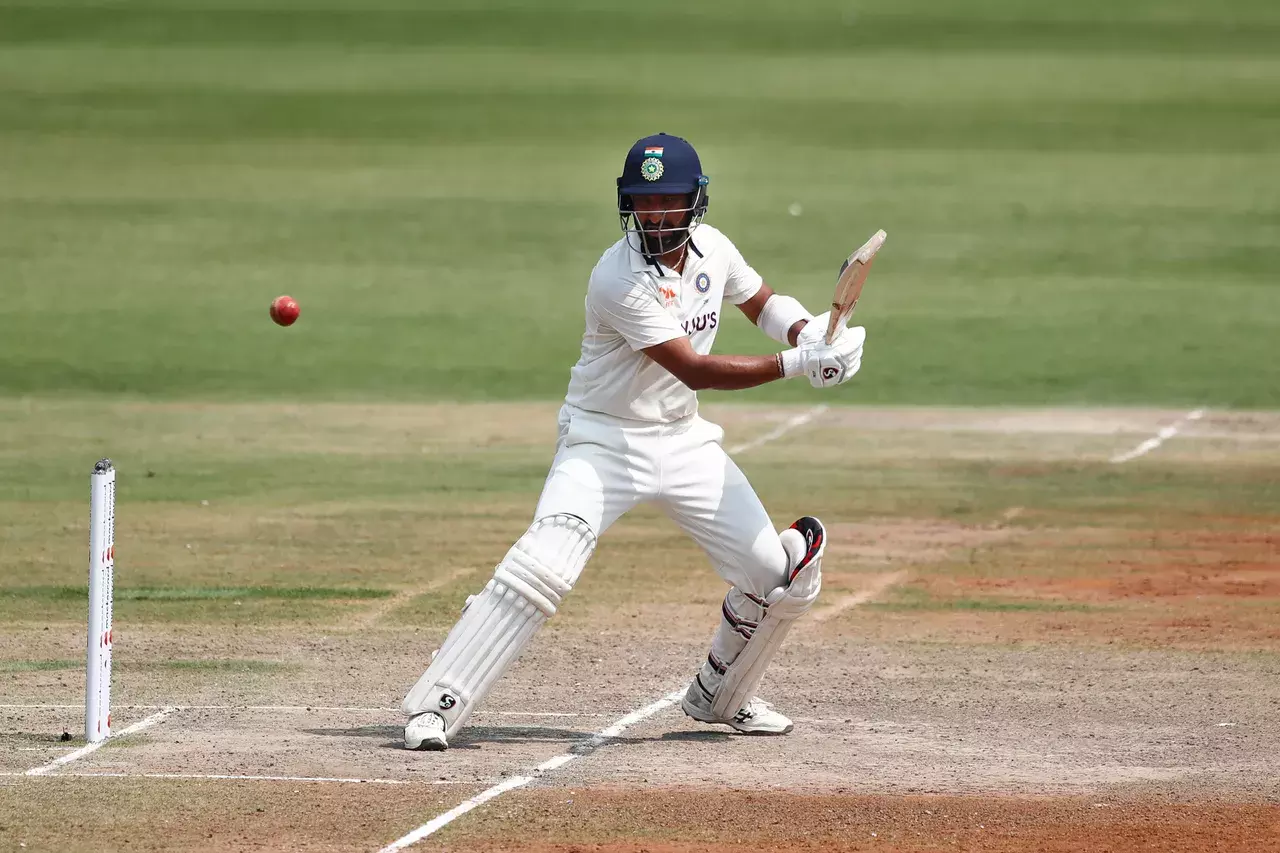 Cheteshwar Pujara India vs Australia 3rd Test Indore