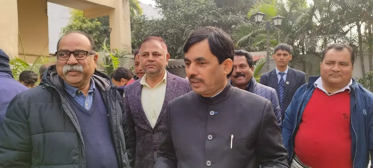 Oppn has turned against ‘Ram ji’ by opposing RSS, BJP: Shahnawaz Hussain