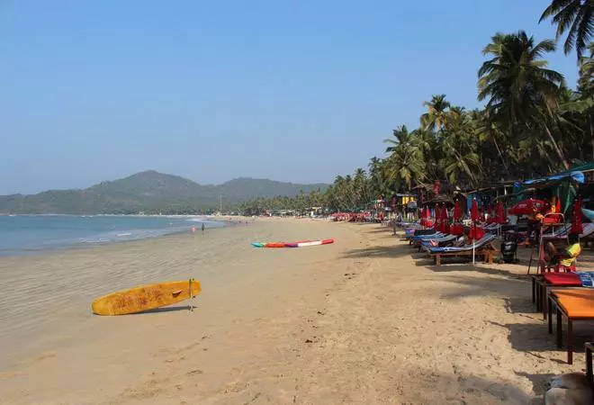 Goa beach