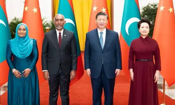 After telling India to withdraw troops, Maldives signs free military aid deal with China