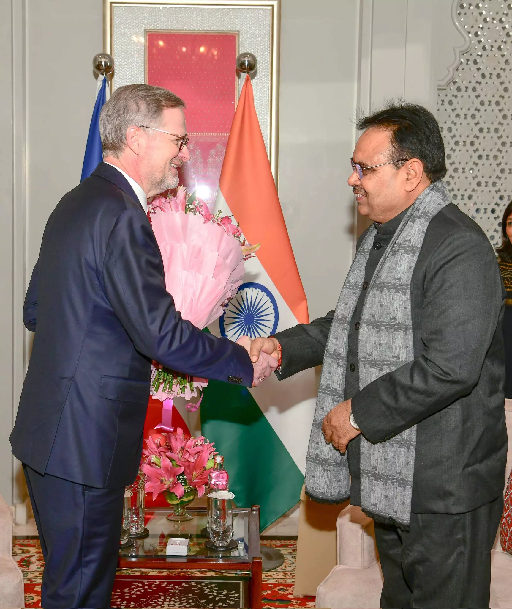Rajasthan CM Bhajan Lal meets Czech PM Petr Fiala; discusses tourism, other issues