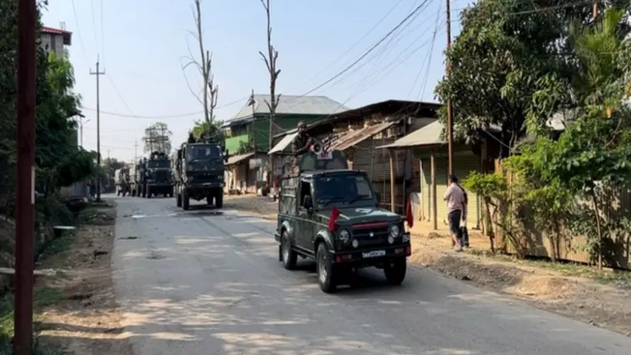 Manipur, Indian Reserve Battalion, mob attack, one died