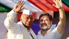 Mallikarjun Kharge, Rahul Gandhi, Bharat Jodo Nyay Yatra