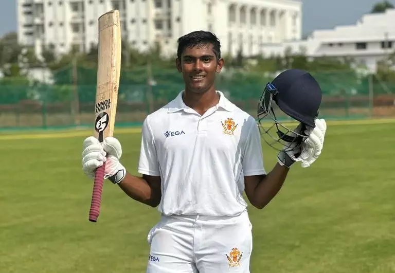 Karnatakas Prakhar becomes first player to score 400 in Cooch Behar Trophy final